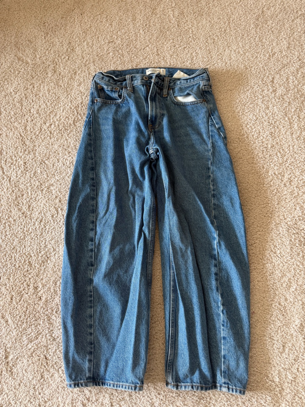 Abercrombie & Fitch Medium Blue Denim Jeans